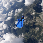 Dan flying the Freak 3 over Skydive DeLand